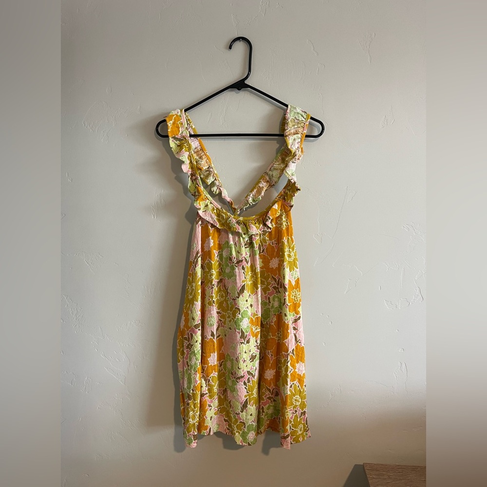 Urban Outfitters Floral Ruffle Dress